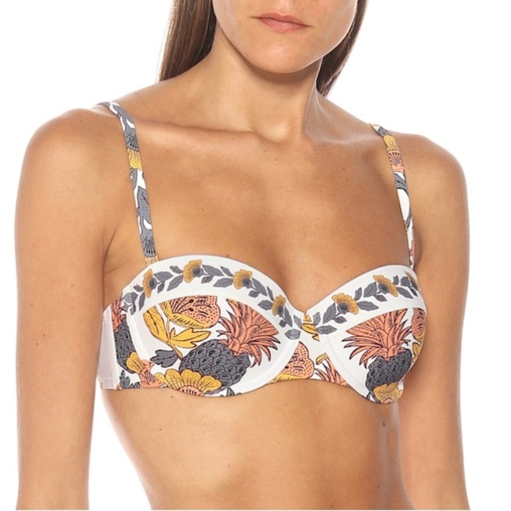 Tory Burch Floral Bikini Top